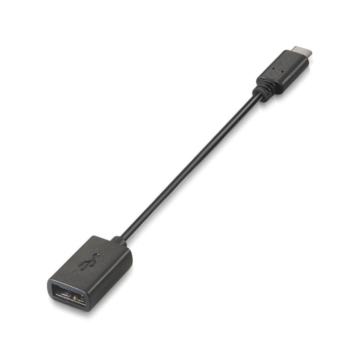 USB A zu USB-C-Kabel Aisens A107-0059 Schwarz 15 cm