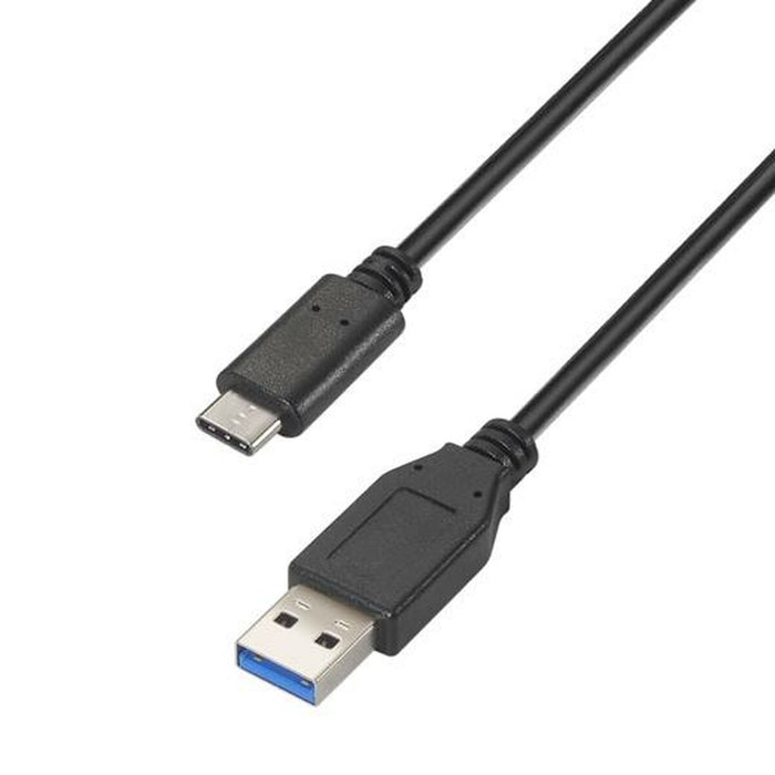 USB-C-Kabel auf USB Aisens A107-0060 Schwarz 1 m