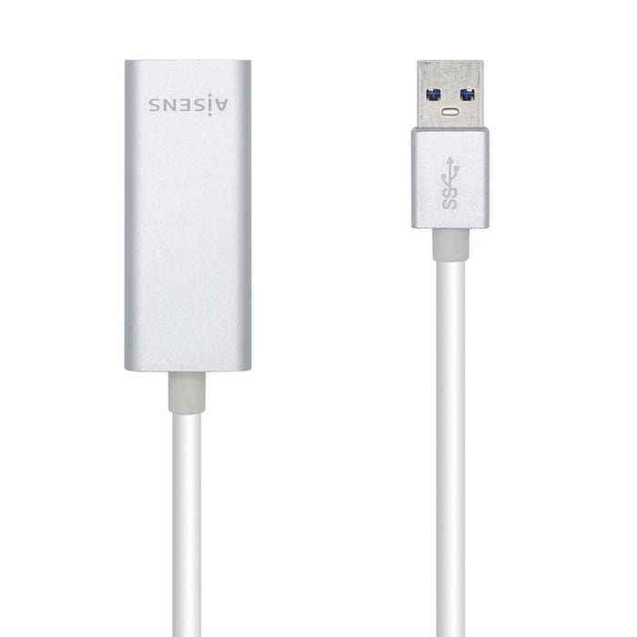 Ethernet-zu-USB-Adapter Aisens A106-0504 Weiß 15 cm