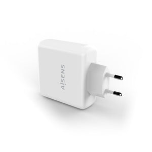 Ladegerät Aisens PD 3.0 QC 3.0 USB-C Weiß 60 W