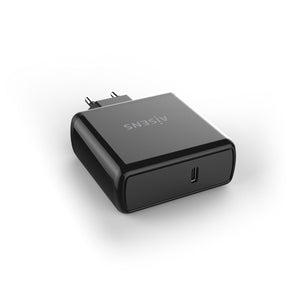 Ladegerät Aisens PD 3.0 QC 3.0 USB-C Schwarz 60 W