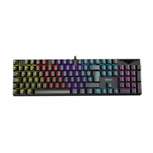 Tastatur Krom NXKROMKASIC Schwarz