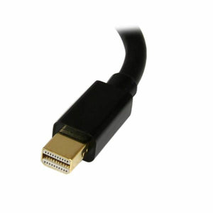 Adapter Mini DisplayPort an DisplayPort Startech MDP2DPMF6IN          Schwarz