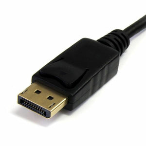 Mini-DisplayPort-Kabel zu DisplayPort Startech MDP2DPMM2M           (2 m) 4K Ultra HD Schwarz