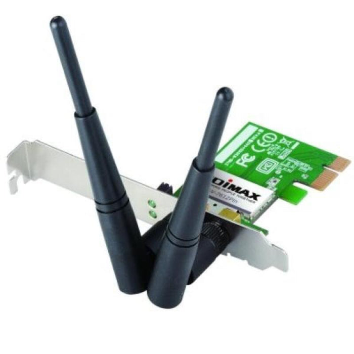 USB-WLAN-Adapter Edimax EW-7612PIn 300N 2T2R 2 x 3 dBi PCI E