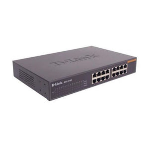 Switch D-Link DES-1016D 16 p 10 / 100 Mbps Schwarz