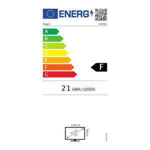 Fernseher Engel LE2462 24" HD LED HDMI Schwarz