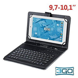 Hülle für Tablet und Tastatur 3GO CSGT27 10" 10"